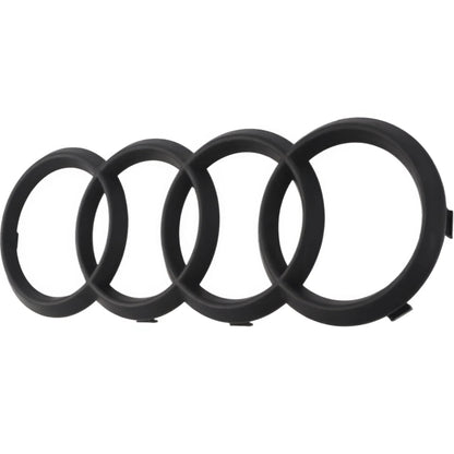 Audi Emblem | Matt Schwarz