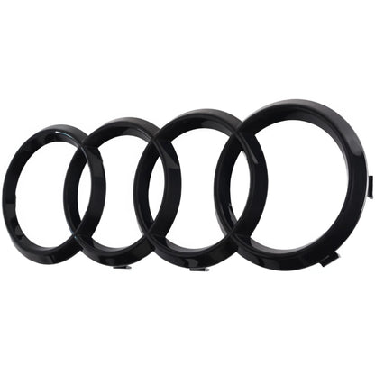 Audi Emblem | Glänzendes Schwarz