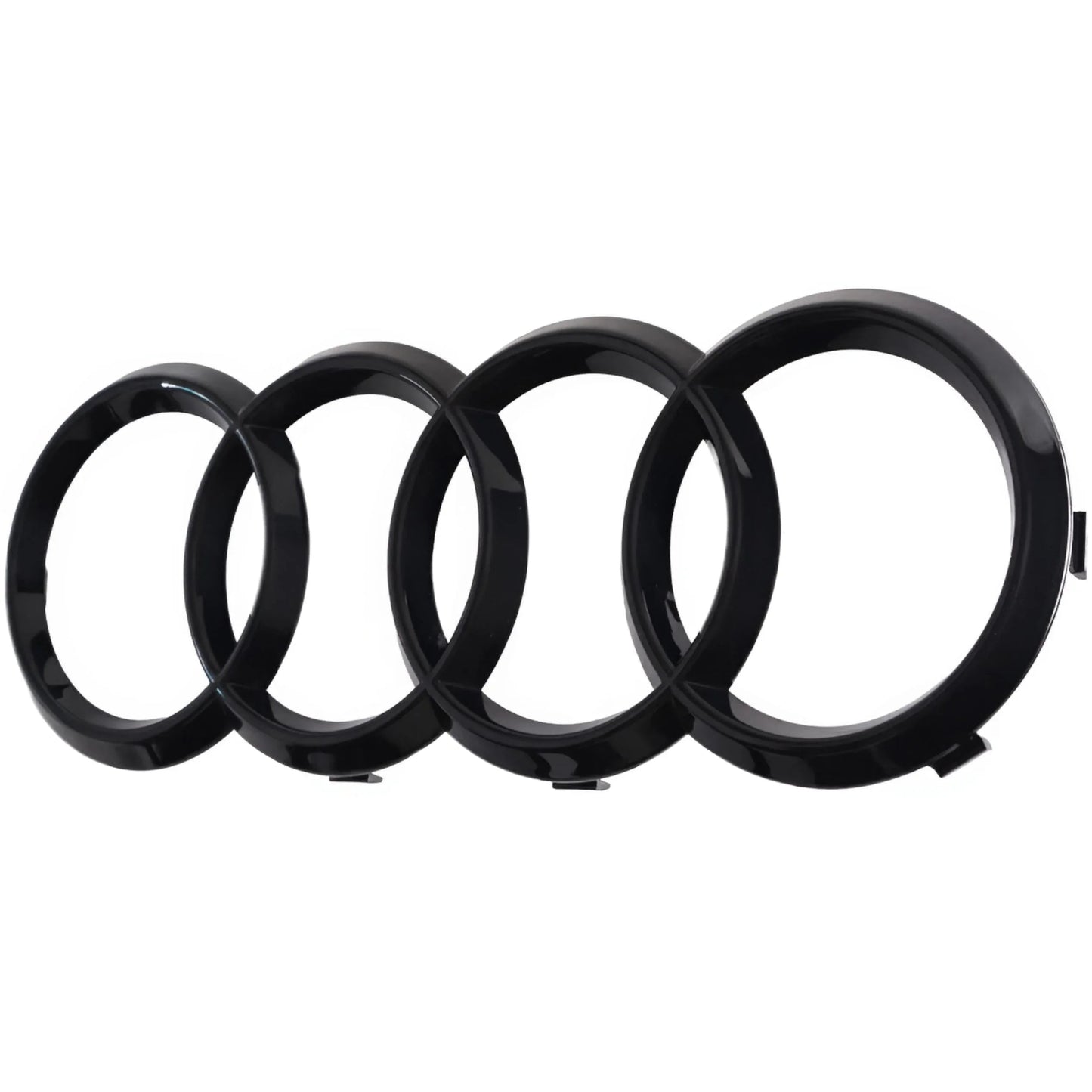Audi Emblem | Glänzendes Schwarz
