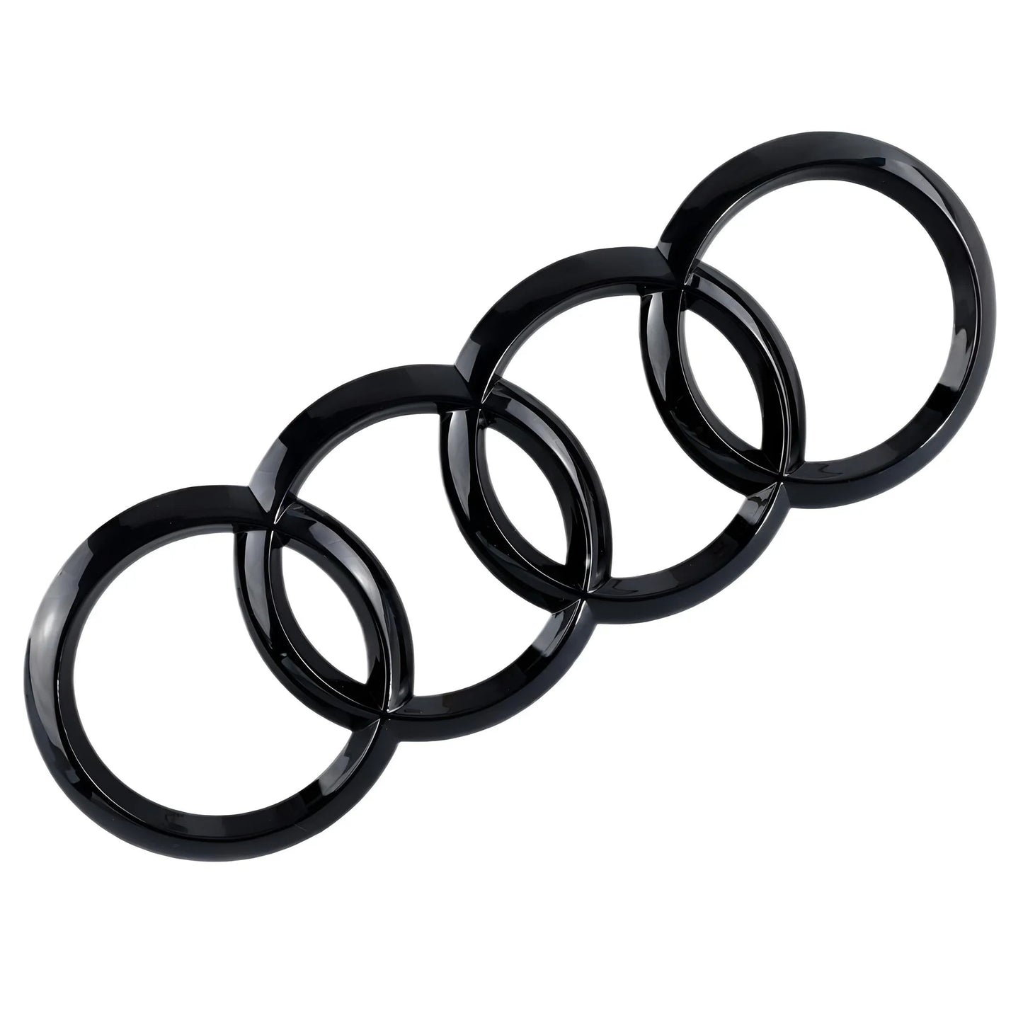 Audi Emblem | Glänzendes Schwarz