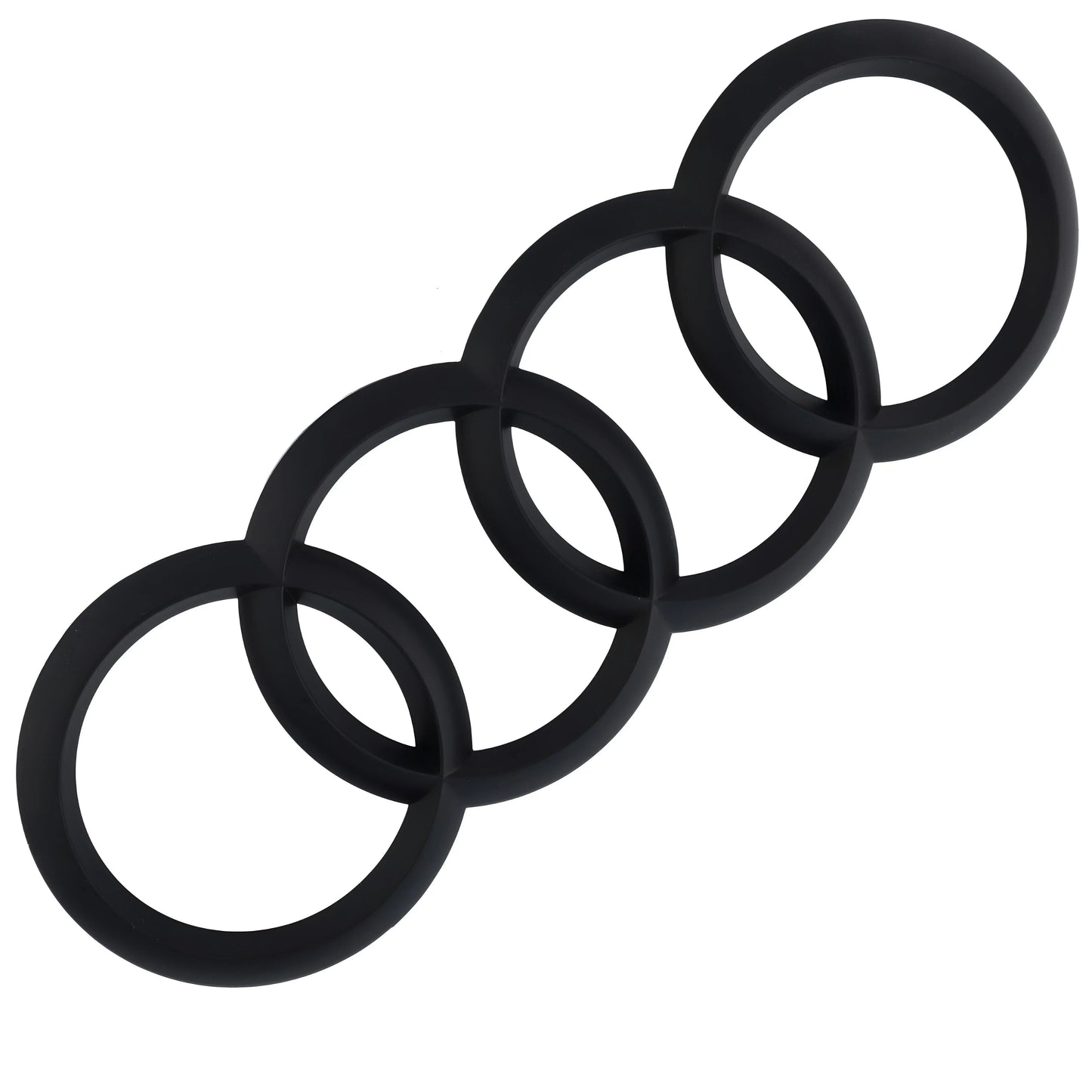Audi Emblem | Matt Schwarz