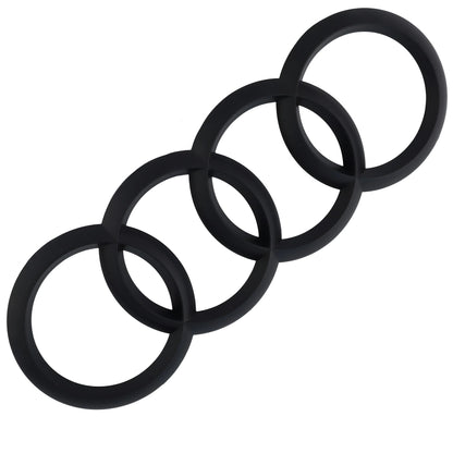 Audi Emblem | Matt Schwarz