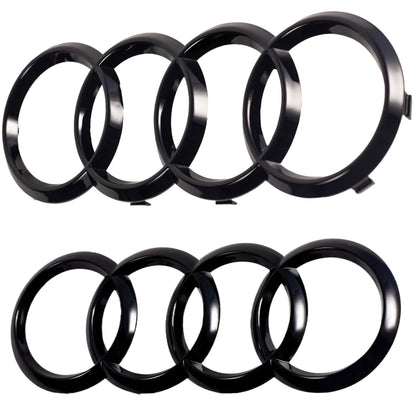 Audi Emblem Set | Gloss Black