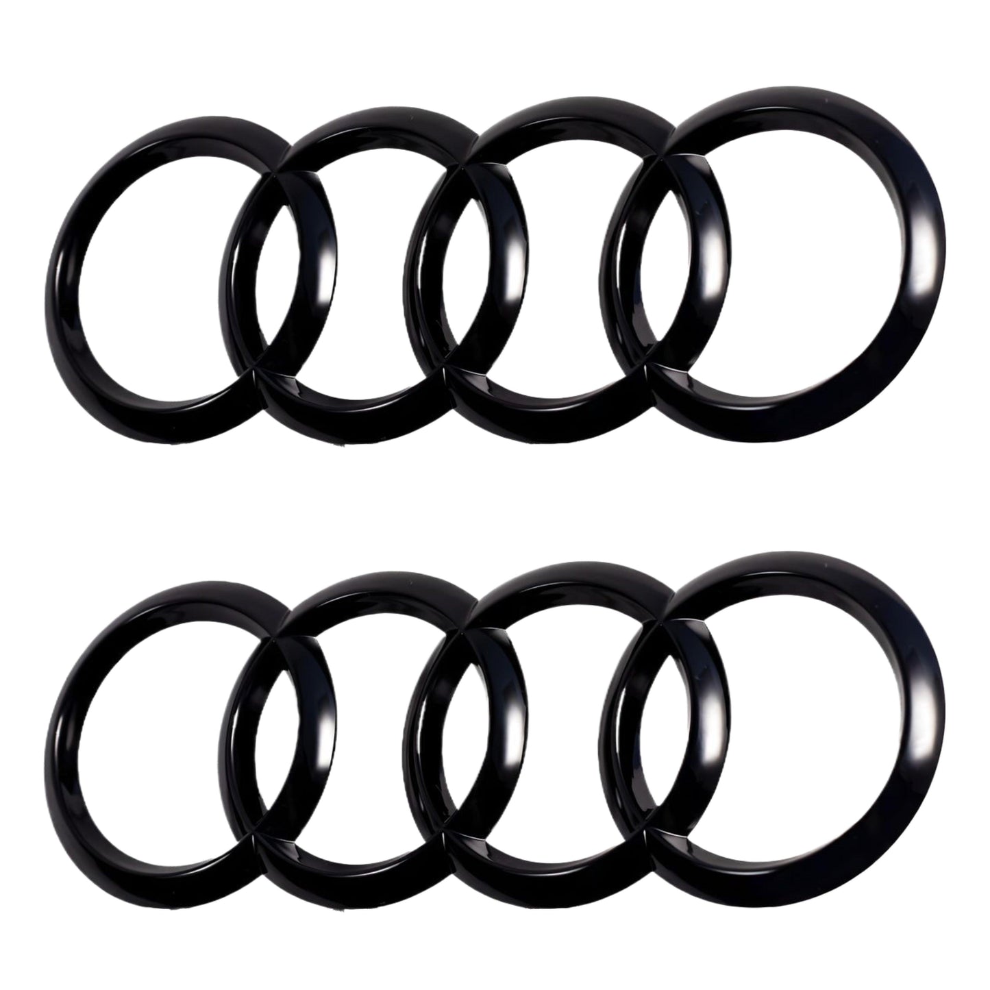 Audi Emblem Set | Gloss Black