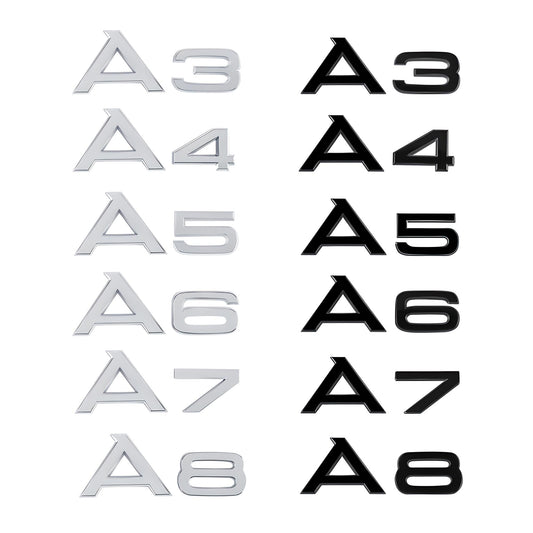 Audi Model Badge