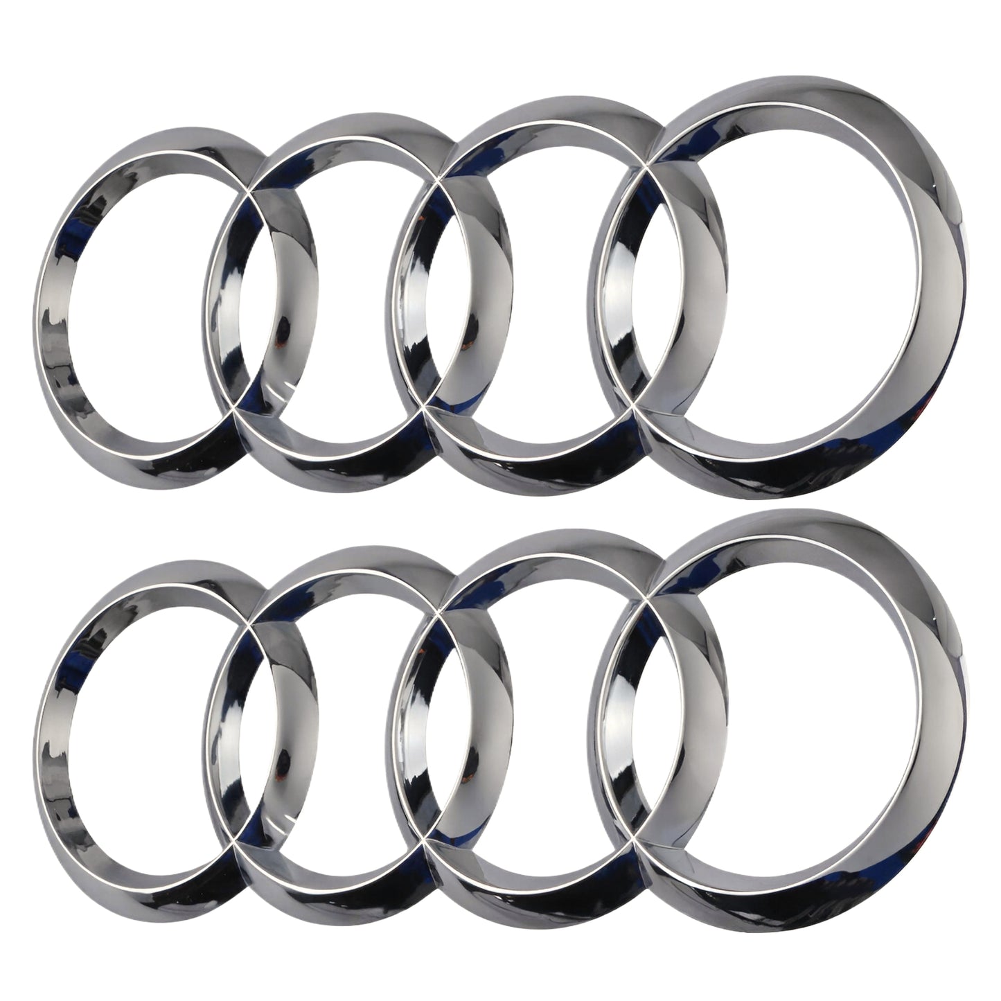 Audi Emblem Set | Chrome