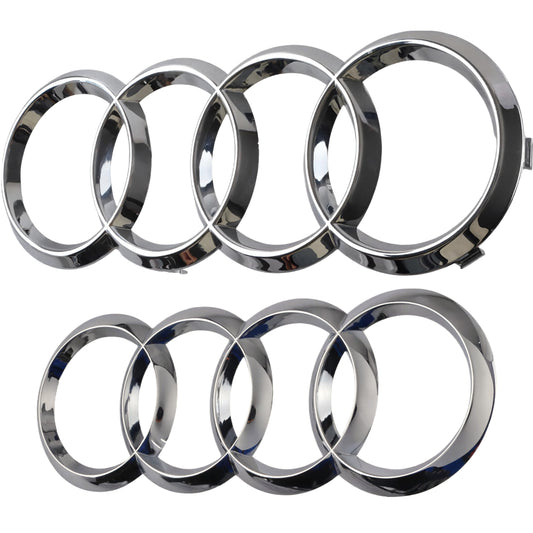 Audi Emblem Set | Chrome
