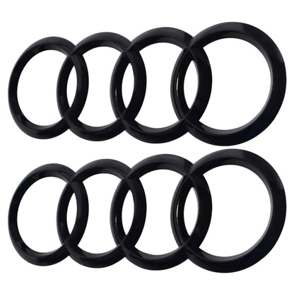 Audi Emblem | Glänzendes Schwarz