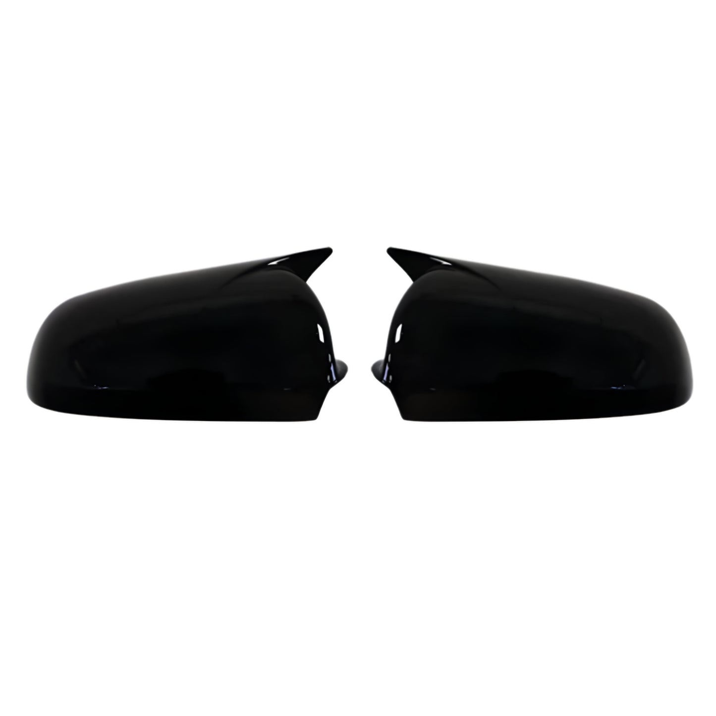 Audi Mirror Overlay | A3 A4 A6 S3 S4 S6 8P 8H 8E B6 B7 C6 4F (2005 - 2008) Gloss Black